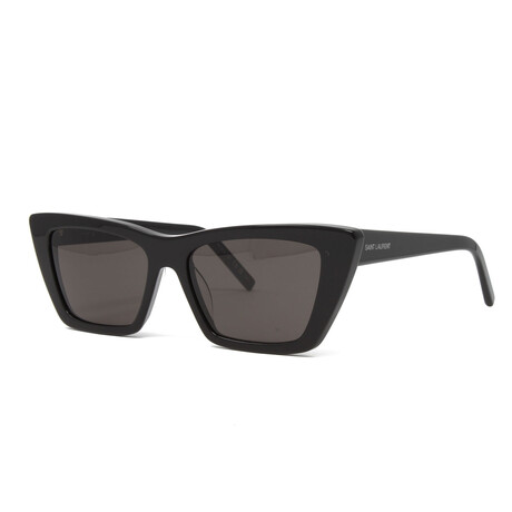 Saint Laurent // Women's  SL276 Mica Sunglasses // Black + Black