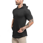 Hooded T-Shirt // Black (L)