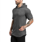 Hooded T-Shirt // Dark Gray (L)