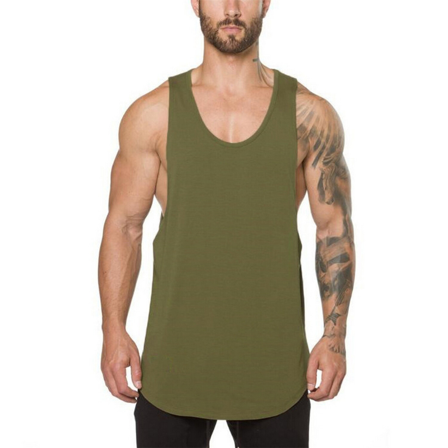 Jordan Low-Cut Cut-Off Tank // Green (M) - Newvay Assorted Sport Shirts -  Touch of Modern