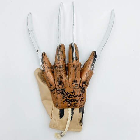Robert Englund Autographed 'Freddy Krueger' Glove