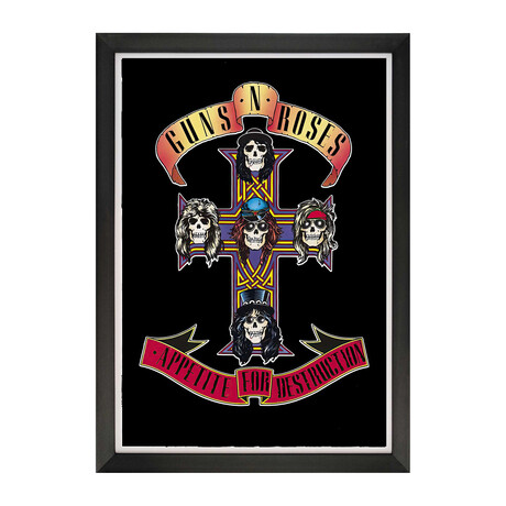 Guns N' Roses // Appetite For Destruction Framed Print