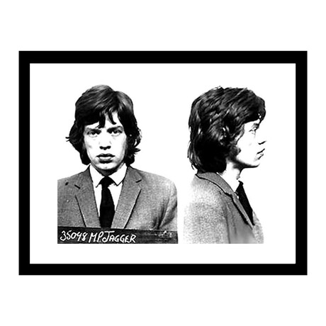 Mick Jagger 1967 Complete Mugshot Collage