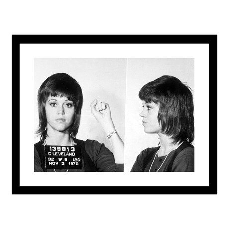 Jane Fonda 1970 Complete Mugshot Collage