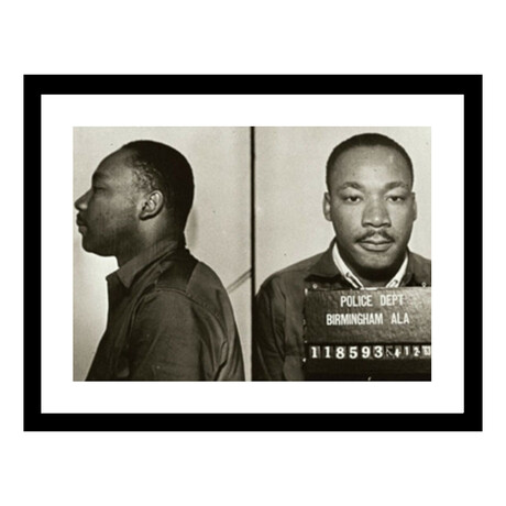 Martin Luther King Jr. 1963 Complete Mugshot Collage