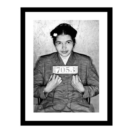 Rosa Parks 1955 Mugshot