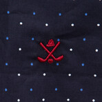 Tempe Long Sleeve Button Up // Navy (XL)