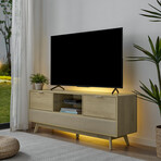 Larsen Smart TV Stand // Oak