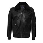 Constanza Leather Jacket // Black (L)
