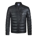 Hainaut Leather Jacket // Black (XL)
