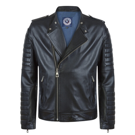 Eleuthera Leather Jacket // Black (S)