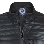Hainaut Leather Jacket // Black (3XL)