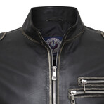 Belize Leather Jacket // Black (S)