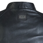 Eleuthera Leather Jacket // Black (M)