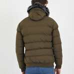 Keith Coat // Olive Green (2XL)