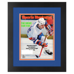 Mike Bossy Matted and Framed Sports Illustrated Magazine // May 14, 1984 Issue