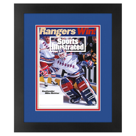 Mike Richter Matted and Framed Sports Illustrated Magazine // June 20, 1994 Issue