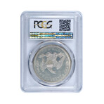 1860-O Seated Liberty Silver Dollar // PCGS Certified MS62 // Wood Presentation Box