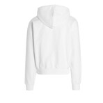 Arrows Motif Organic Hoodie // White + Black (M)