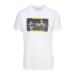 Caravaggio T-Shirt // White + Yellow (L)