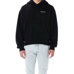 Caravaggio Crowning Print Hoodie // Black + Multicolor (XXS)