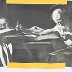 Caravaggio T-Shirt // White + Yellow (L)