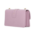 PINKO // Love Icon Simply Shoulder Bag // Pink + Gold
