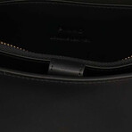 PINKO // Love Icon Simply Shoulder Bag // Black + Gold