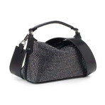 LIU JO // Mini Hobo Bag with Rhinestones // Black
