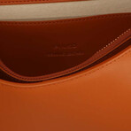 PINKO // Love Icon Simply Shoulder Bag // Brown + Gold