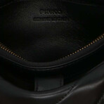 PINKO // Mini Love Puff Maxi Quilt Bag // Black + Gold