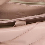 PINKO // Love Big Puff Maxi Shoulder Bag // Pink + Gold