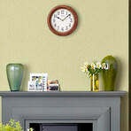 Round Wood Wall Clock