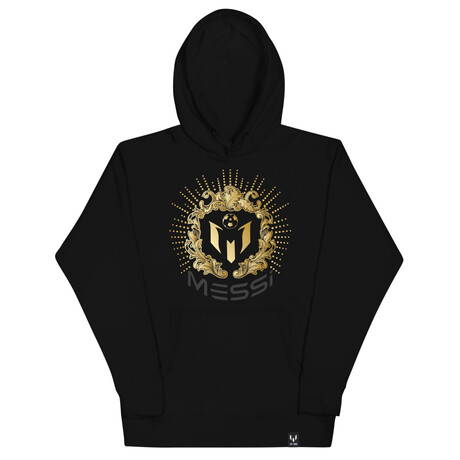 Golden Ball Logo Hoodie // Black (S)