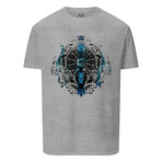 Messi Tattoo Tee // Gray (L)