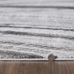 Illusions 6218 // Ivory + Gray (4'11"L x 3'3"W x 0.5"H)