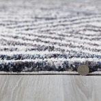 Bungalow 2305 // Gray + Ivory (7'6"L x 2'2"W x 1"H)