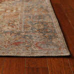 London 4801 // Rust Blue (3'0"L x 2'0"W x 0.25"H)