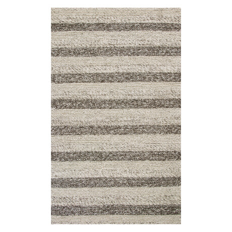 Cortico 6158 // Gray + White (5'3"L x 3'3"W x 0.75"H)