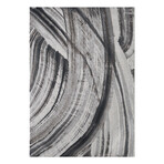 Illusions 6218 // Ivory + Gray (4'11"L x 3'3"W x 0.5"H)