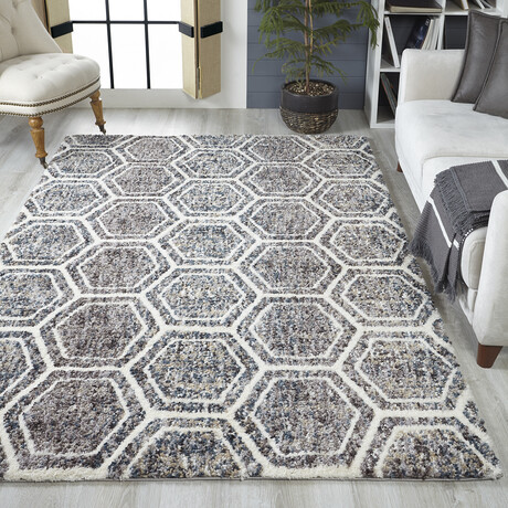 Bungalow 2303 // Gray + Teal (7'6"L x 2'2"W x 1"H)