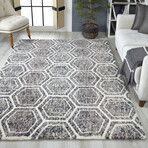 Bungalow 2303 // Gray + Teal (7'6"L x 2'2"W x 1"H)