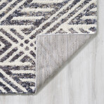 Bungalow 2305 // Gray + Ivory (7'6"L x 2'2"W x 1"H)