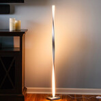 Helix // LED Standing Decor Floor Lamp (Black)