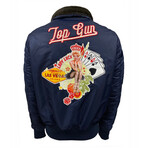 Top Gun® "Lucky" Nylon Jacket // Navy (4XL)