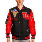Top Gun® “Goat” Varsity Jacket // Red (XS)