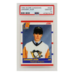 Jaromir Jagr // Pittsburgh Penguins // 1990 Score Canadian Hockey #428 RC Rookie Card // PSA 10 GEM MINT