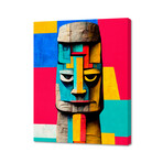 Moai Statue (8"H x 10"W x 0.75"D)