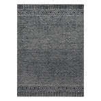 Hudson 2463 // Gray + Black (8'0"L x 2'3"W x 0.5"H)