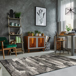 Landscapes 5907 // Gray (5'3"L x 3'3"W x 0.5"H)